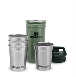 Stanley ADV SS Shot Glass Set Hammertone Green